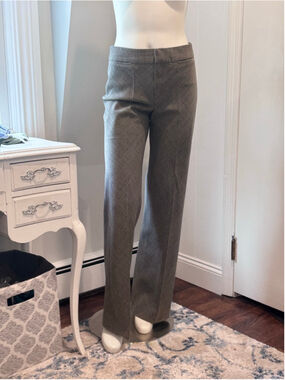 Zara Basic | Gray Tailored Trousers Front Seam Size 6